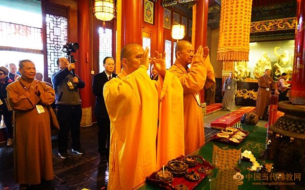 增进两岸佛教文化交流 台湾中华人间佛教联合总会参访古观音禅寺